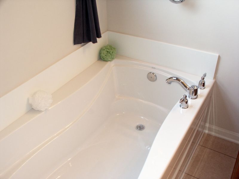 Clean and Restored Bathtub